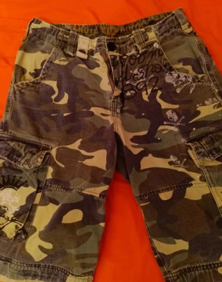 Shorts Bermuda Cargo pantaloncini Shiroi Neko