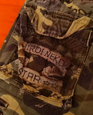Shorts Bermuda Cargo pantaloncini Shiroi Neko