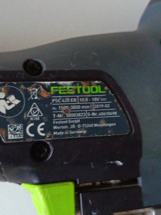 Festool Carvex PSC 420 EB seghetto alternativo