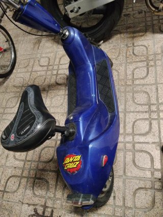 Patín eléctrico retro sin batería