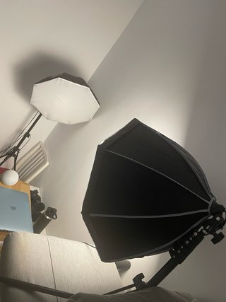 Foco Softbox FGEN + Trípode