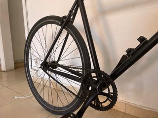 Bicicleta Fixie Negra