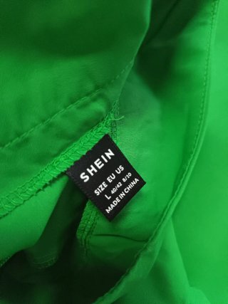 Conjunto Shein verde muy bueno sólo unas horas