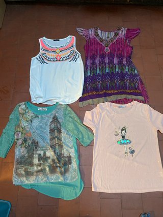 Lote 4 Blusas Mujer Talla Única