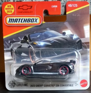 Matchbox 2023 Chevy Corvette Z06 Convertible
