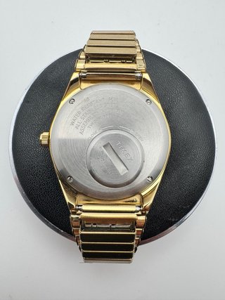 Reloj Timex Dorado y Azul