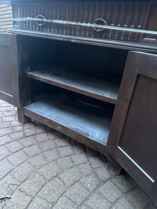 Mueble de madera maciza estilo clásico