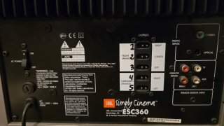 Subwoofer JBL Plata
