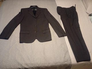 Traje azul marino talla 48