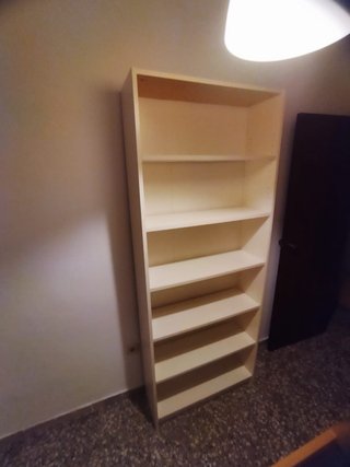 Estantería Ikea madera beige