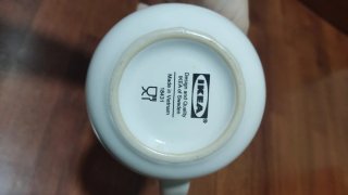 Jarra VARDAGEN Ikea Blanca Porcelana