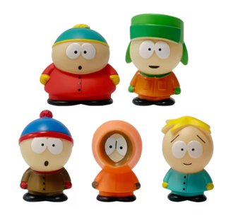 Figuras South Park Colección 5 Piezas