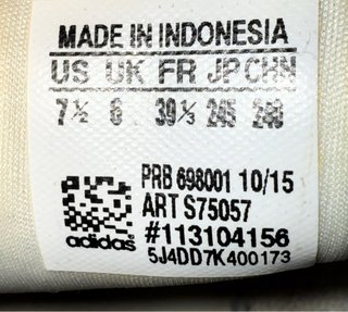 Adidas Superstar Beige Talla 39 Punta Metal