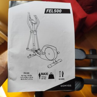 Elíptica Domyos FEL500 Decathlon