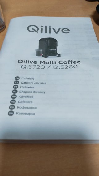 Cafetera  Qlive compatible capsulas varias