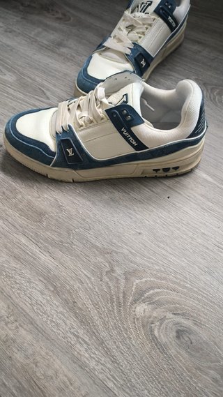 Louis Vuitton Trainer Azul Blanco