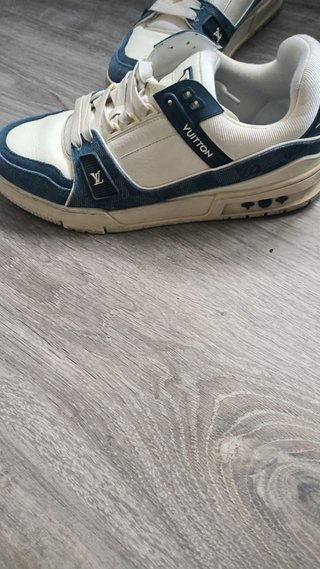 Louis Vuitton Trainer Azul Blanco