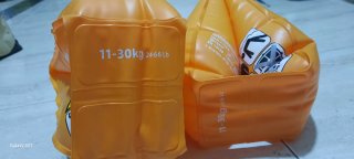 Manguitos natación niños naranja