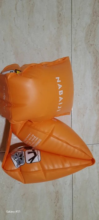 Manguitos natación niños naranja