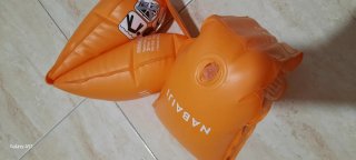 Manguitos natación niños naranja