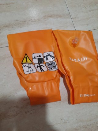Manguitos natación niños naranja