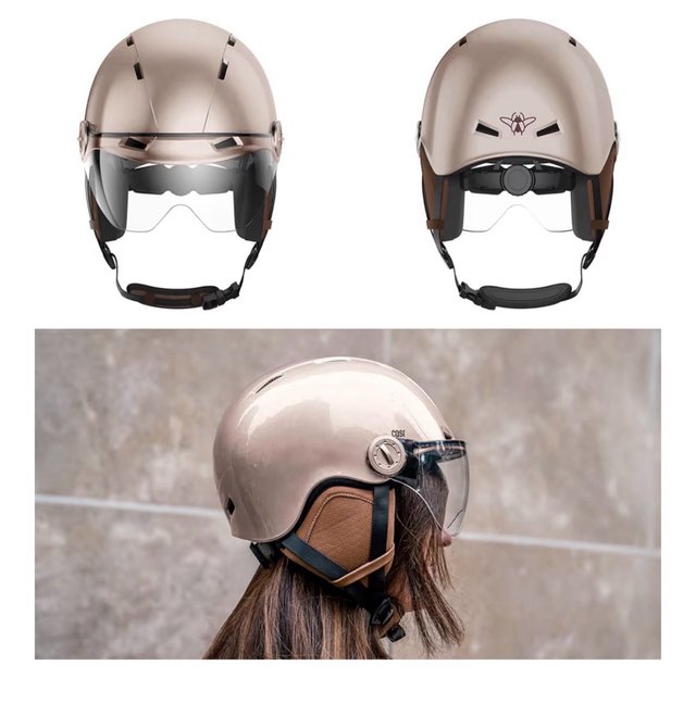 Casco CASR Style Urbano con Visor