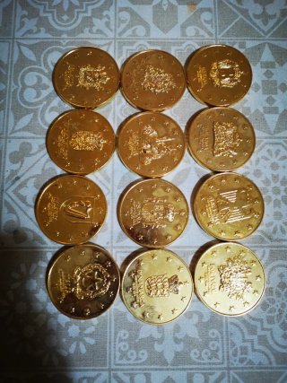 Colección Monedas Países Europeos