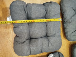 Cuscini per sedie da esterno (4 pz)