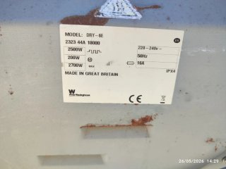 Secadora Blanca Westinghouse 6Kg