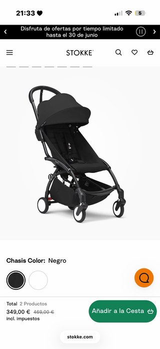 Silla de paseo Babyzen Yoyo 3