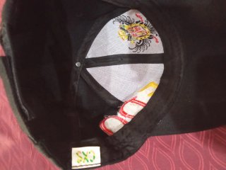Gorra Negra con Bordado Toledo