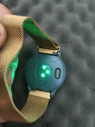 Garmin Vivoactive 3 Music gris/Dorado