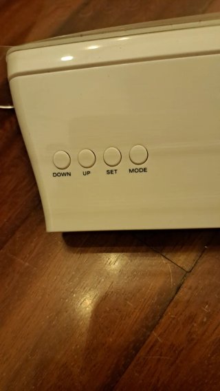Pizarra LED Despertador con Rotulador