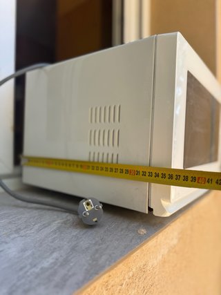 Microondas LG Blanco de gran capacidad