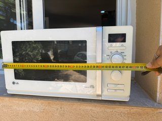 Microondas LG Blanco de gran capacidad