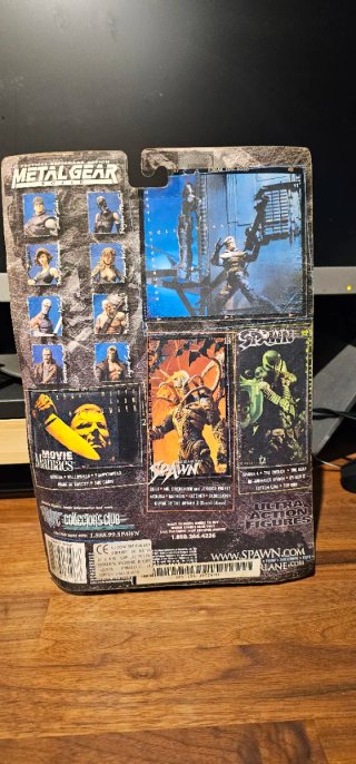 Figura Sniper Wolf Metal Gear McFarlane 1998