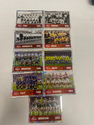 Cromos Selecciones Campeonas Mundial 2026 panini