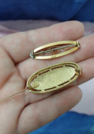 Lote Joyería Vintage Años 50 a 70 Broches
