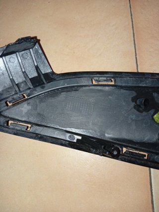 Cubierta Faro Antiniebla Delantero Coche Negro