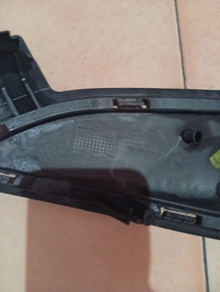 Cubierta Faro Antiniebla Delantero Coche Negro