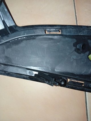 Cubierta Faro Antiniebla Delantero Coche Negro