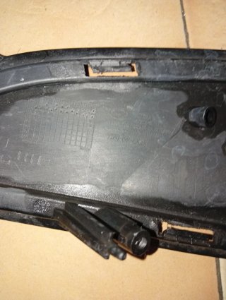 Cubierta Faro Antiniebla Delantero Coche Negro