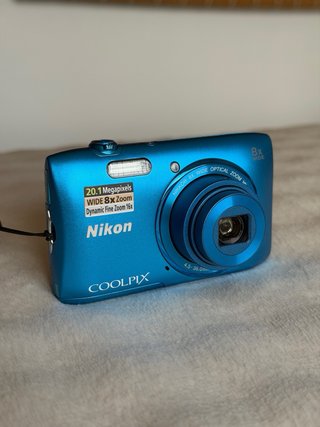 Nikon Coolpix S3600 Cámara Digital Azul