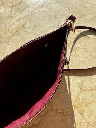 Bolso Coach Piel Morado Satchel/Crossbody