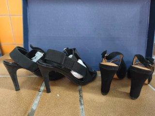 2 pares Sandalias Tacón Clarks Talla 39