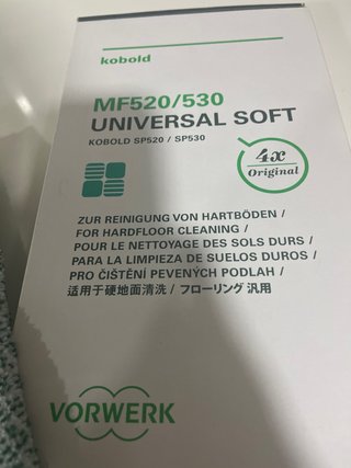 Paños Kobold MF520/530 Universal Soft