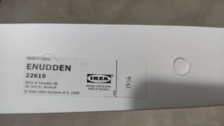 Perchero para puerta IKEA ENUDDEN blanco