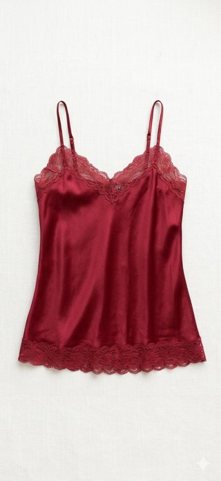 Canotta pizzo Intimissimi bordeaux