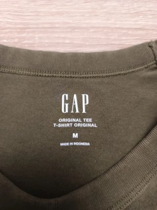 Camiseta GAP Athletic Verde Oliva