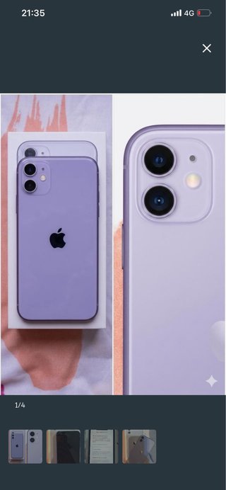 iPhone 11 Viola "LEGGI DESCRIZIONE"